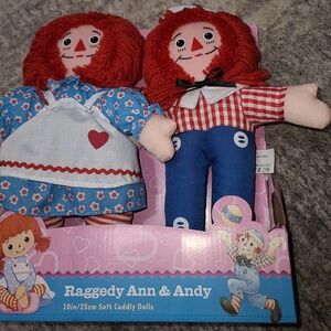 Raggedy Ann And Andy Dolls NIB